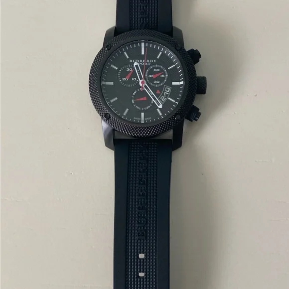 【付属品完備】Burberry sport Chronograph 腕時計 burberry-the-city-sport-